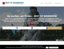 Tablet Screenshot of best-of-mannheim.de